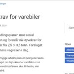 Skjermbilde av Regjeringens pressemelding